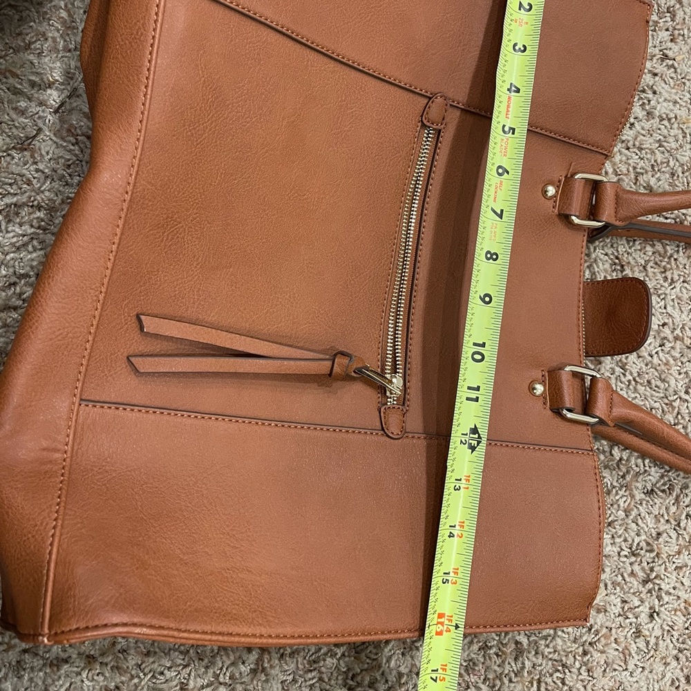 Target Faux Leather laptop tote